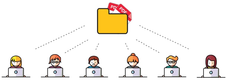 merging documents to stay organized