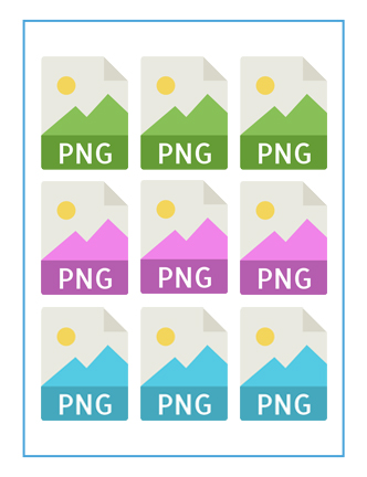 how to combine png files into one pdf