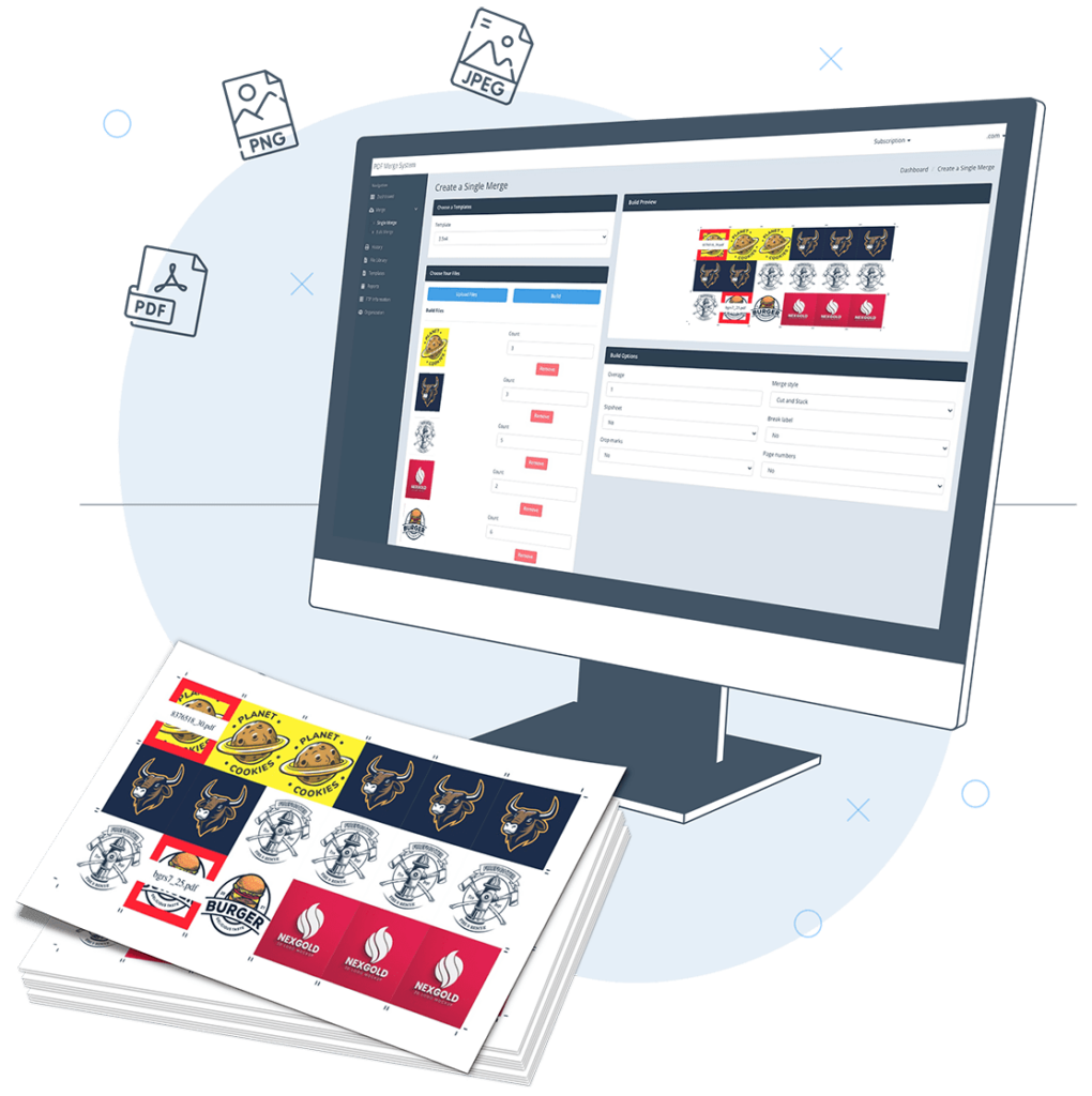 File Splice Imposition Software