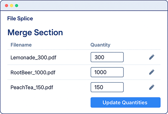 Accommodating Custom Print Quantities in Batch Printing