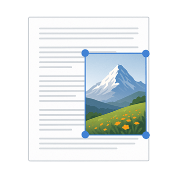 embed images on top of PDFs