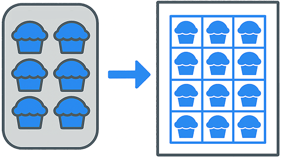 step and repeat example