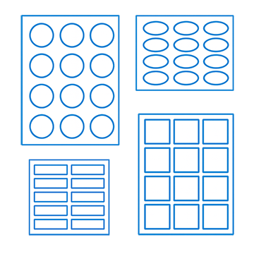 system templates for quick imposition
