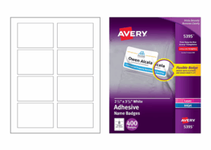 Avery 5395 Guide: Dimensions, Margins & Variable Data