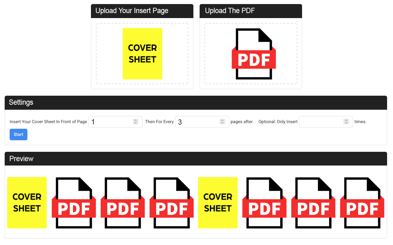 Drag and Drop PDFs